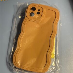Brown Silicone Phone Case for iPhone 12